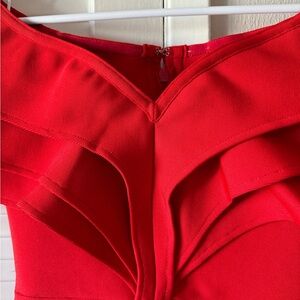 SHEIN red dress